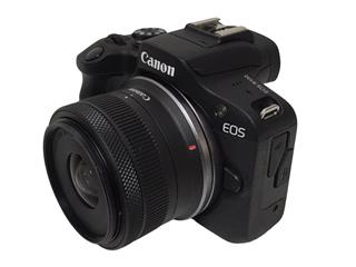 CANON EOS R100 4K VIDEO 24.2MP MIRRORLESS CAMERA W/RF-S18-45MM + RF 50MM LENS